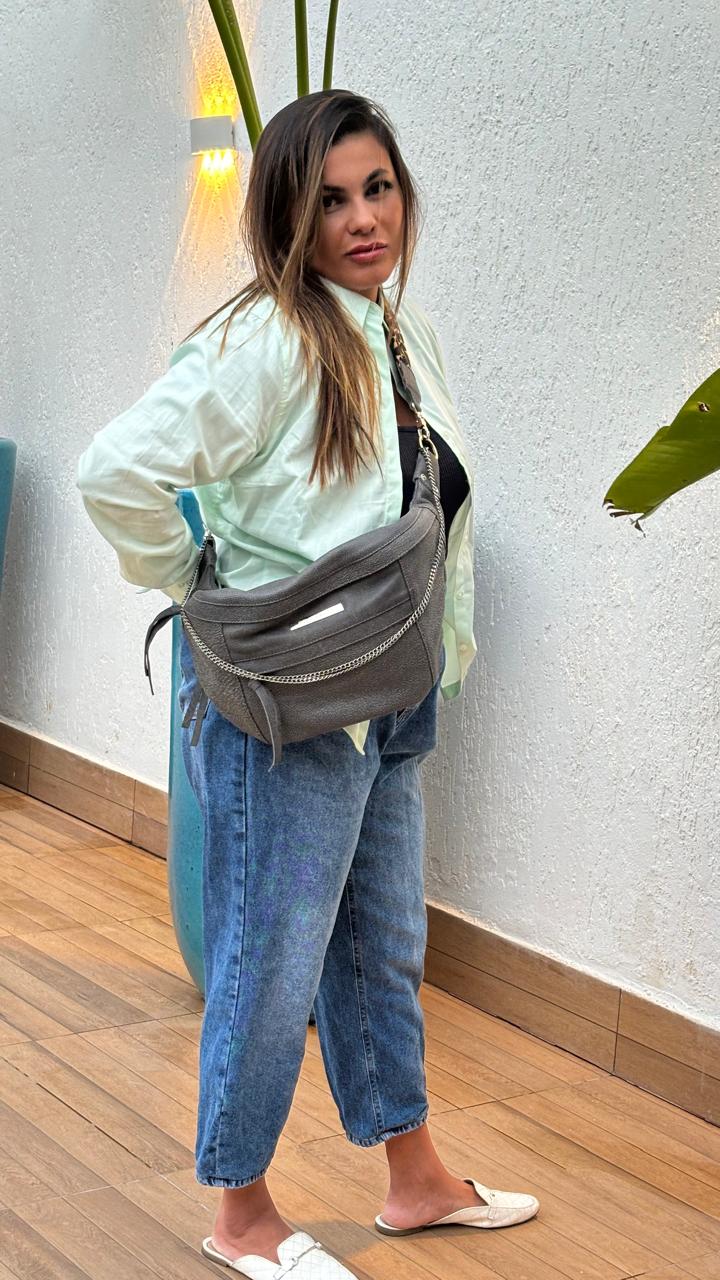 Bolsa IPANEMA em couro legítimo