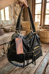 Bolsa ESPANHA em couro legítimo