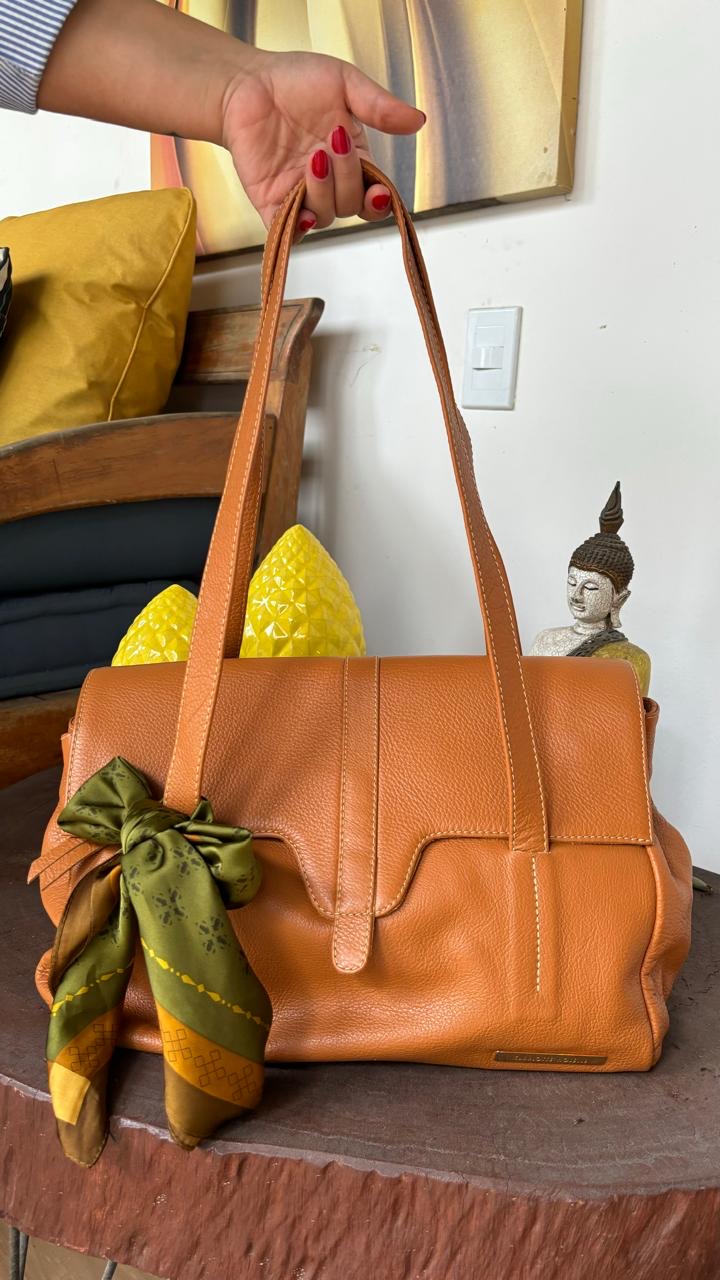 Bolsa CHILE em couro legítimo