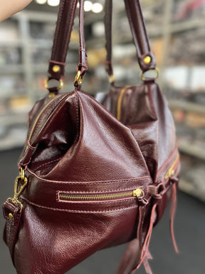 Bolsa ESPANHA em couro legítimo