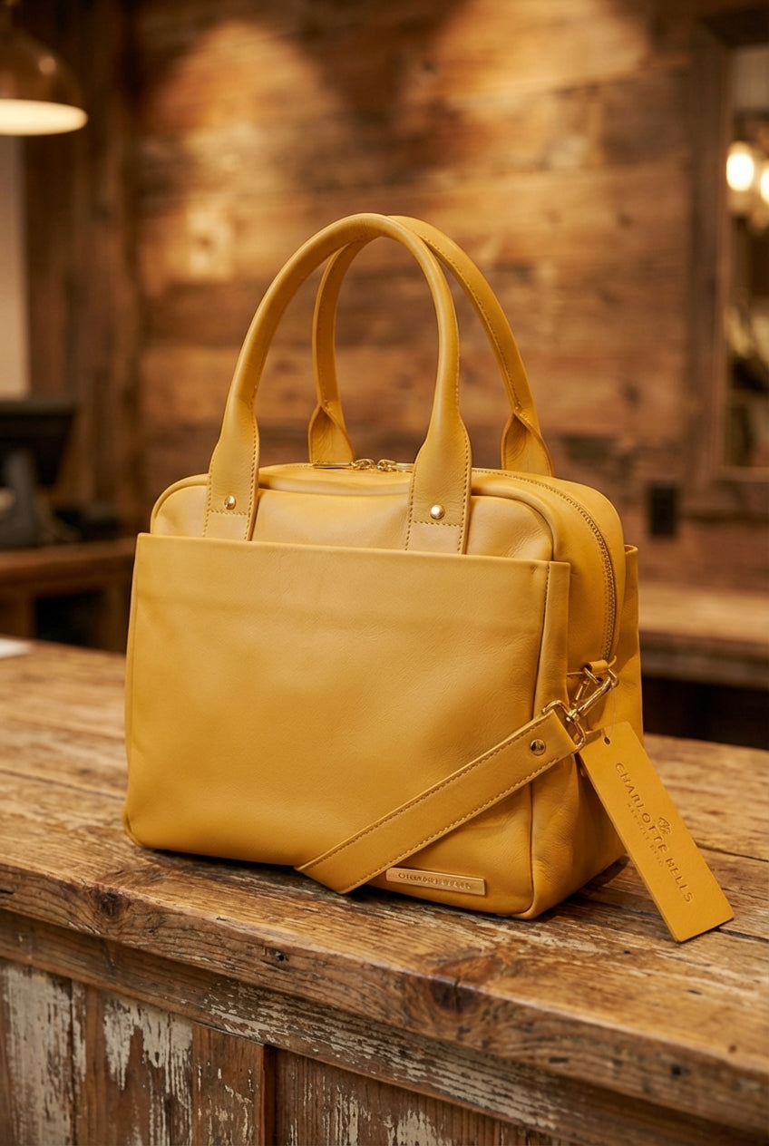 Bolsa BUENOS AIRES em couro legítimo