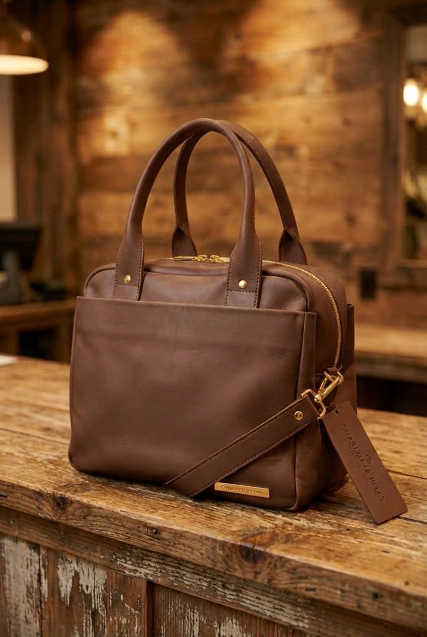 Bolsa BUENOS AIRES em couro legítimo