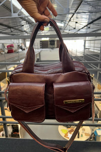 Bolsa COPENHAGEN em couro legítimo