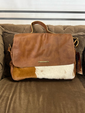 PRÉ LANÇAMENTO - Bolsa Carteiro MANCHESTER em couro legítimo