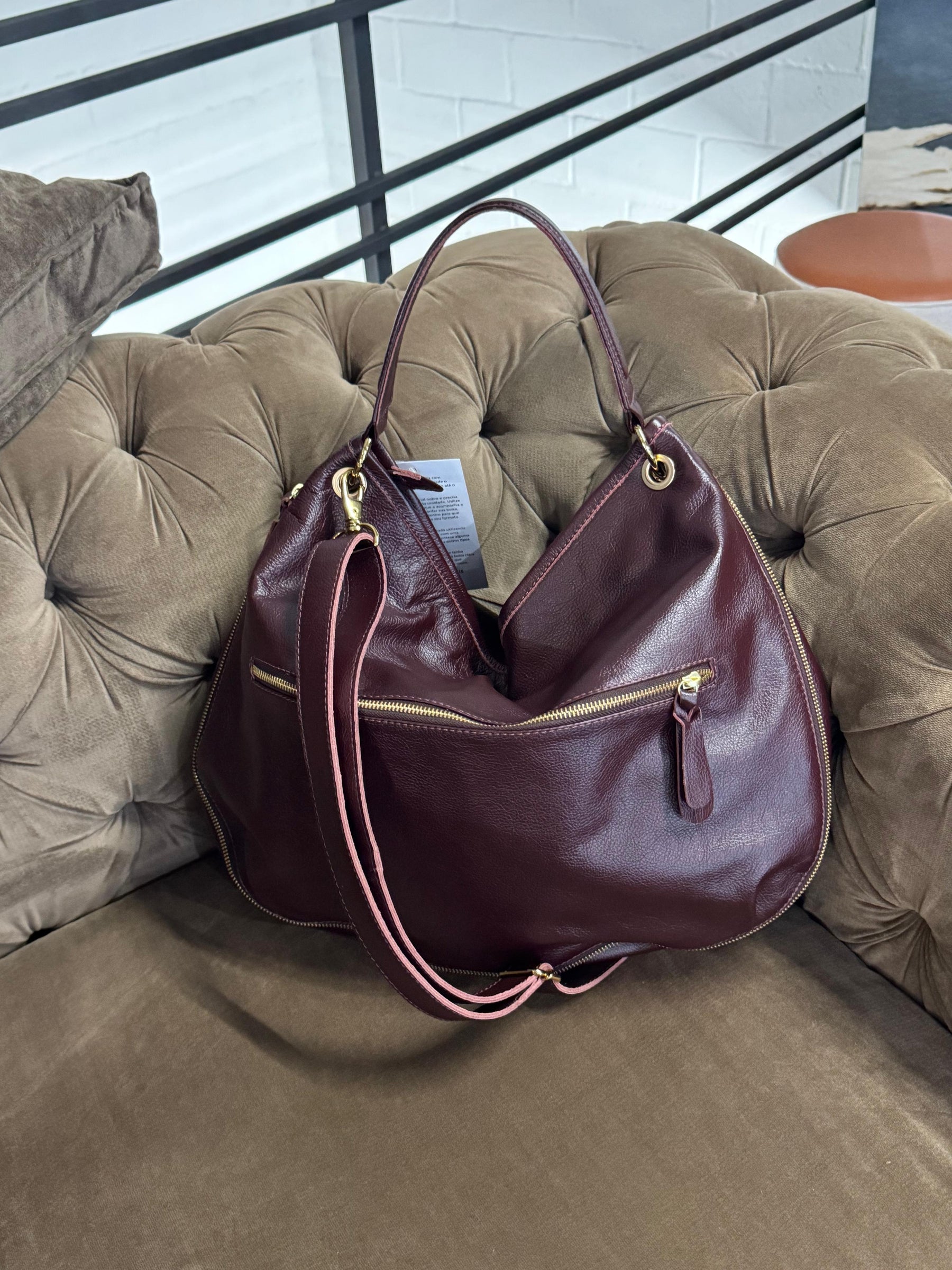 Bolsa TAILÂNDIA em couro legítimo