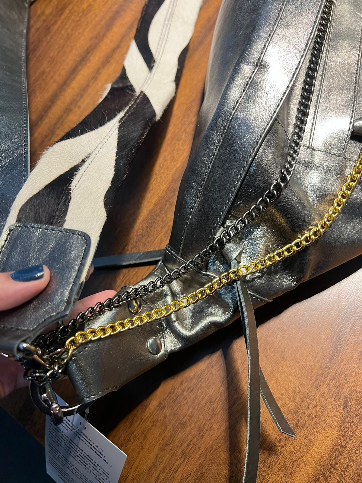 Bolsa IPANEMA em couro legítimo