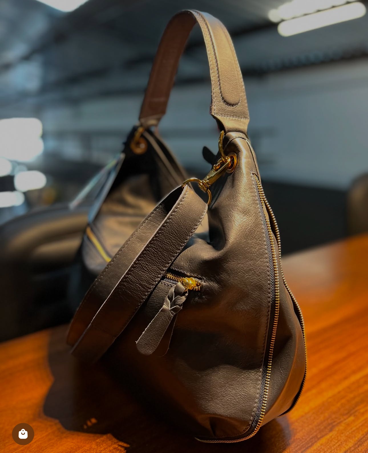 Bolsa TAILÂNDIA em couro legítimo