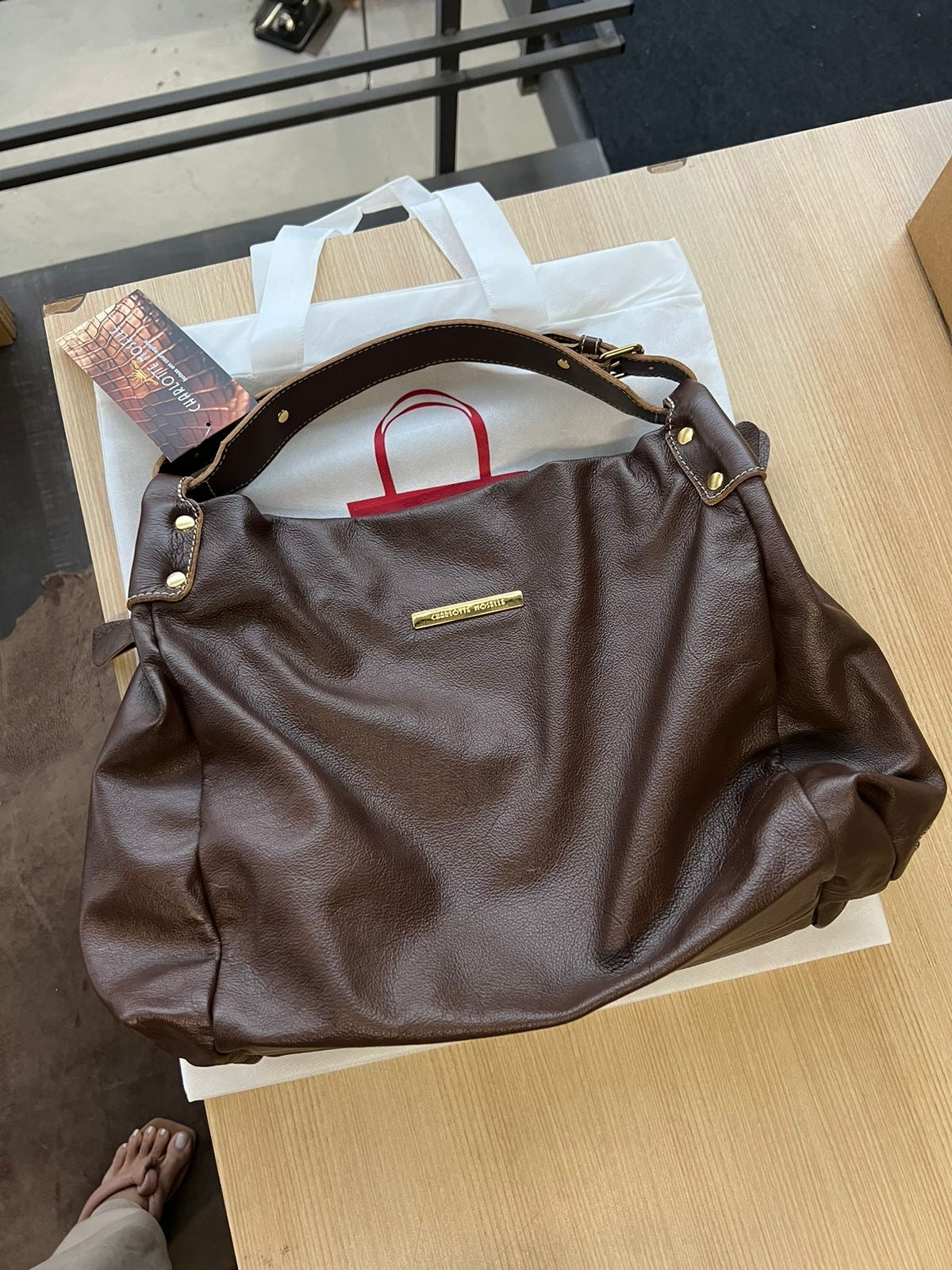 Bolsa CAPADÓCIA em couro legítimo