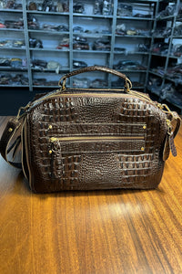 Bolsa SUÍÇA em couro legítimo