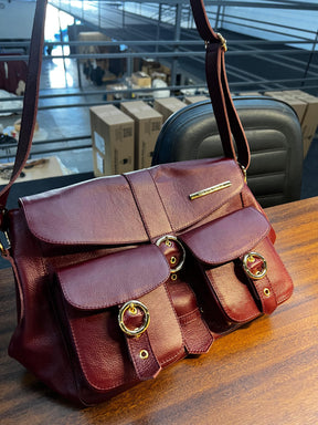 Bolsa KASTELLET em couro legítimo
