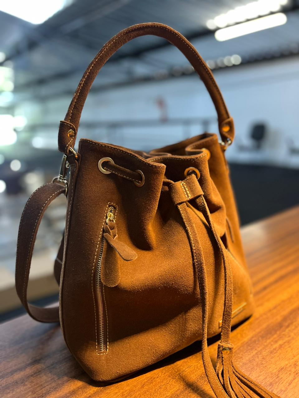 Bolsa RIO em couro legítimo