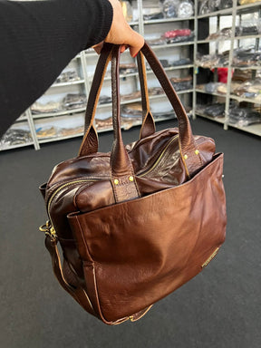 Bolsa BUENOS AIRES em couro legítimo