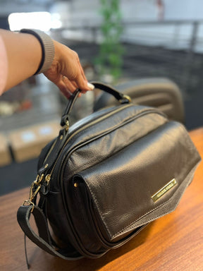 Bolsa MÔNACO em couro legítimo