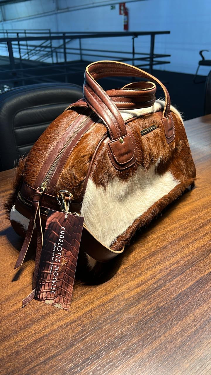 Bolsa ROTERDÃ em couro legítimo