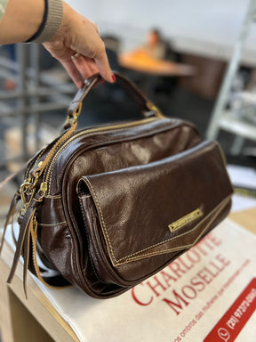 Bolsa MÔNACO em couro legítimo