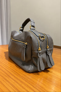 Bolsa SUÍÇA em couro legítimo