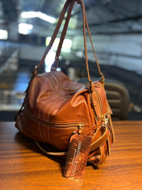 Bolsa NORUEGA em couro Legítimo