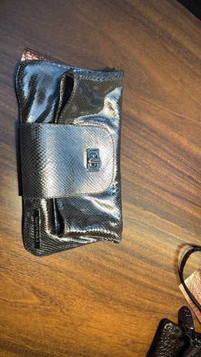 Bolsa Clutch OXFORD em couro legítimo