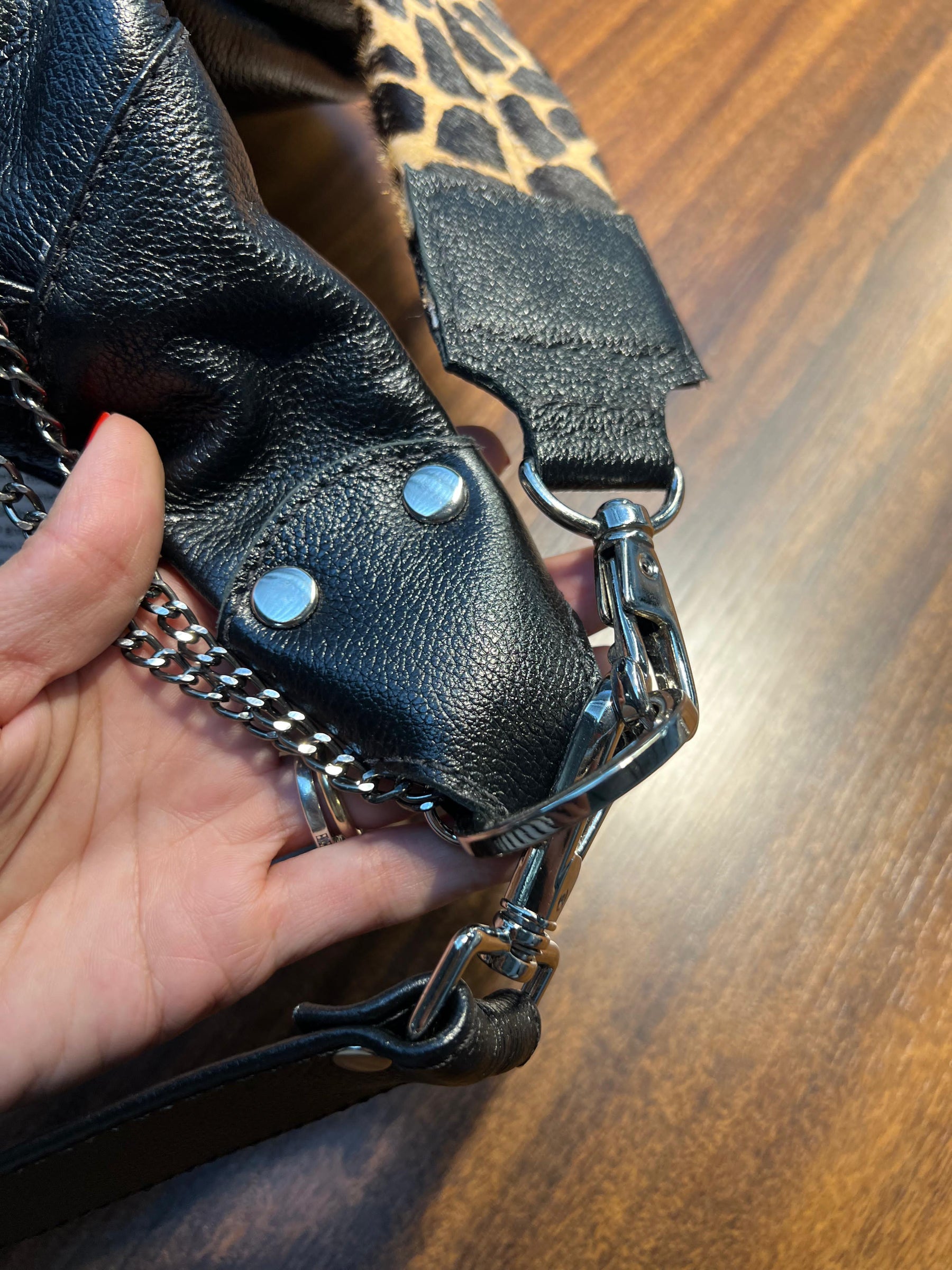 Bolsa IPANEMA em couro legítimo