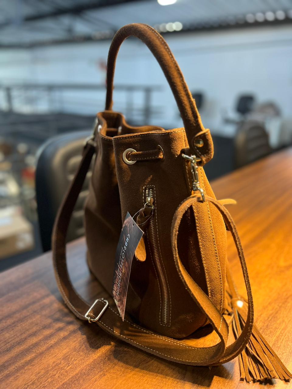 Bolsa RIO em couro legítimo