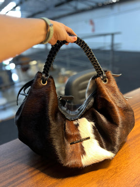 Bolsa MORGANA em couro legítimo