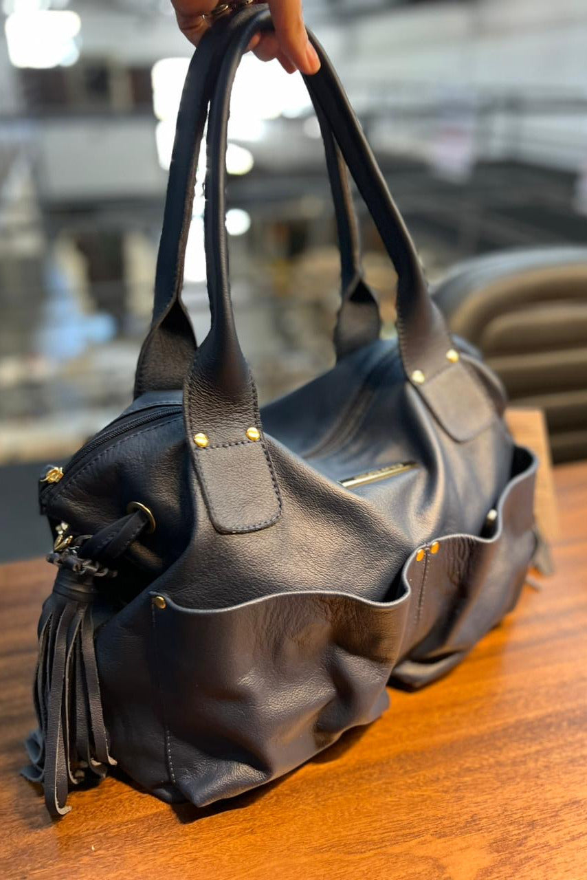 Bolsa IBIZA em couro legítimo