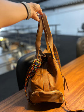 Bolsa MONTEVIDÉO em couro legítimo