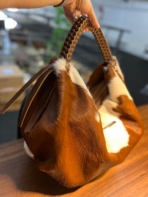 Bolsa MORGANA em couro legítimo