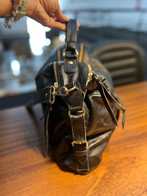 Bolsa LUXEMBURGO em couro legítimo