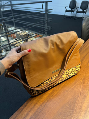 PRÉ LANÇAMENTO - Bolsa Carteiro MANCHESTER em couro legítimo