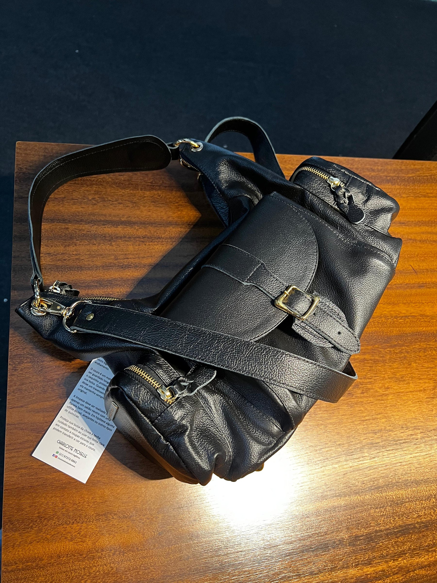 Lançamento! Bolsa HAVANA em couro legítimo