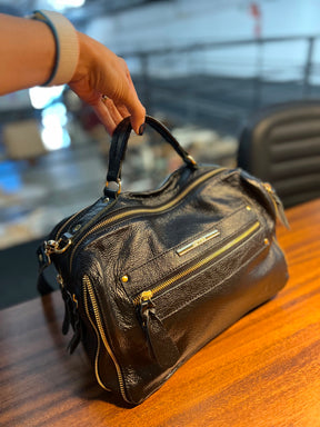 Bolsa SUÍÇA em couro legítimo