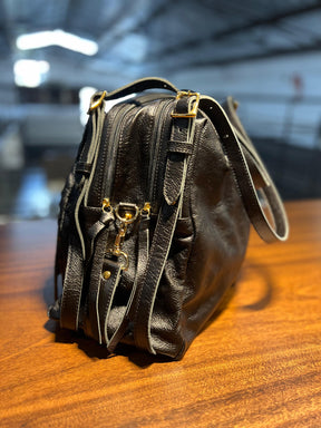 Bolsa NORUEGA em couro Legítimo