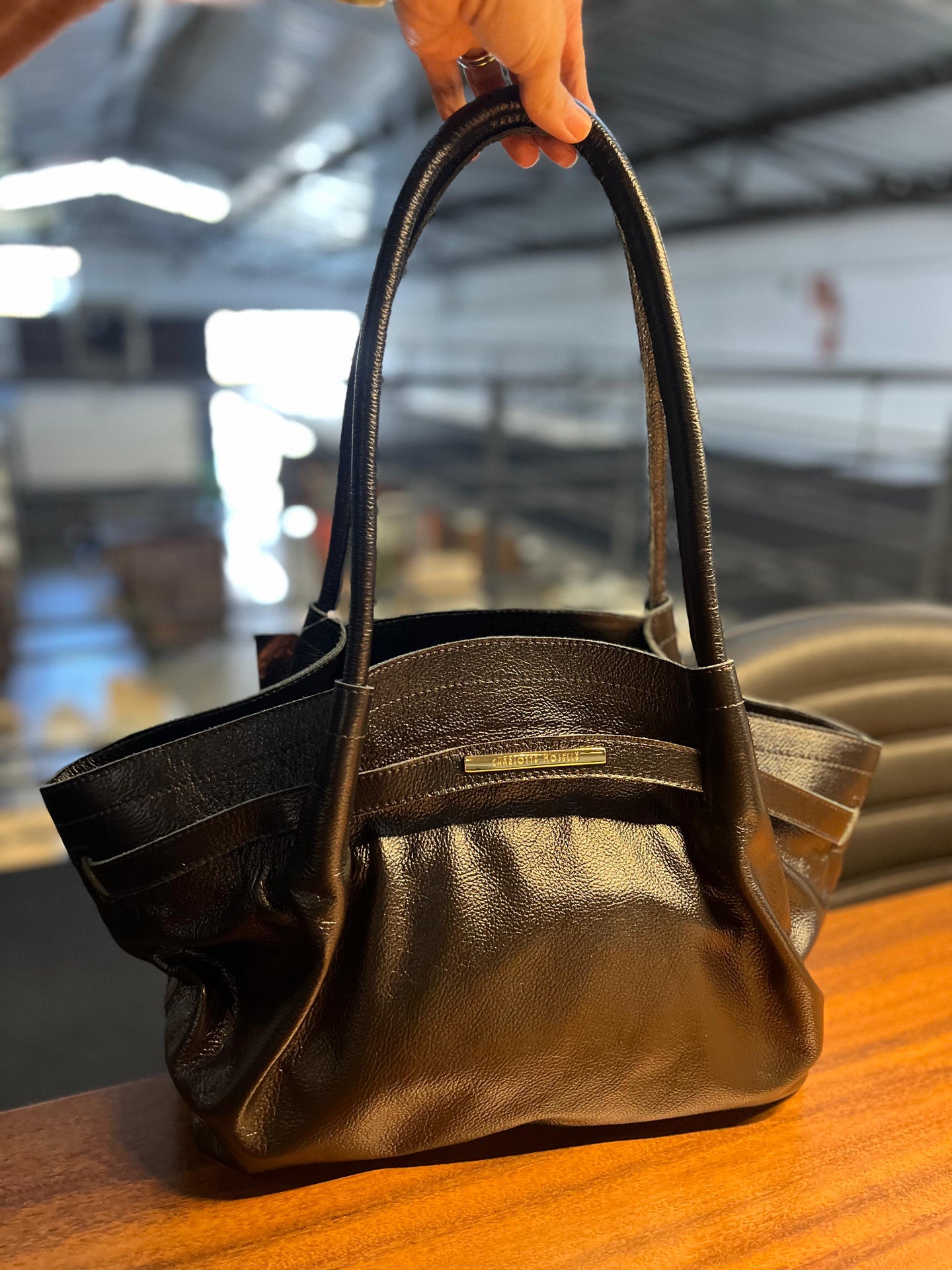 LANÇAMENTO! Bolsa BONATA em couro legítimo