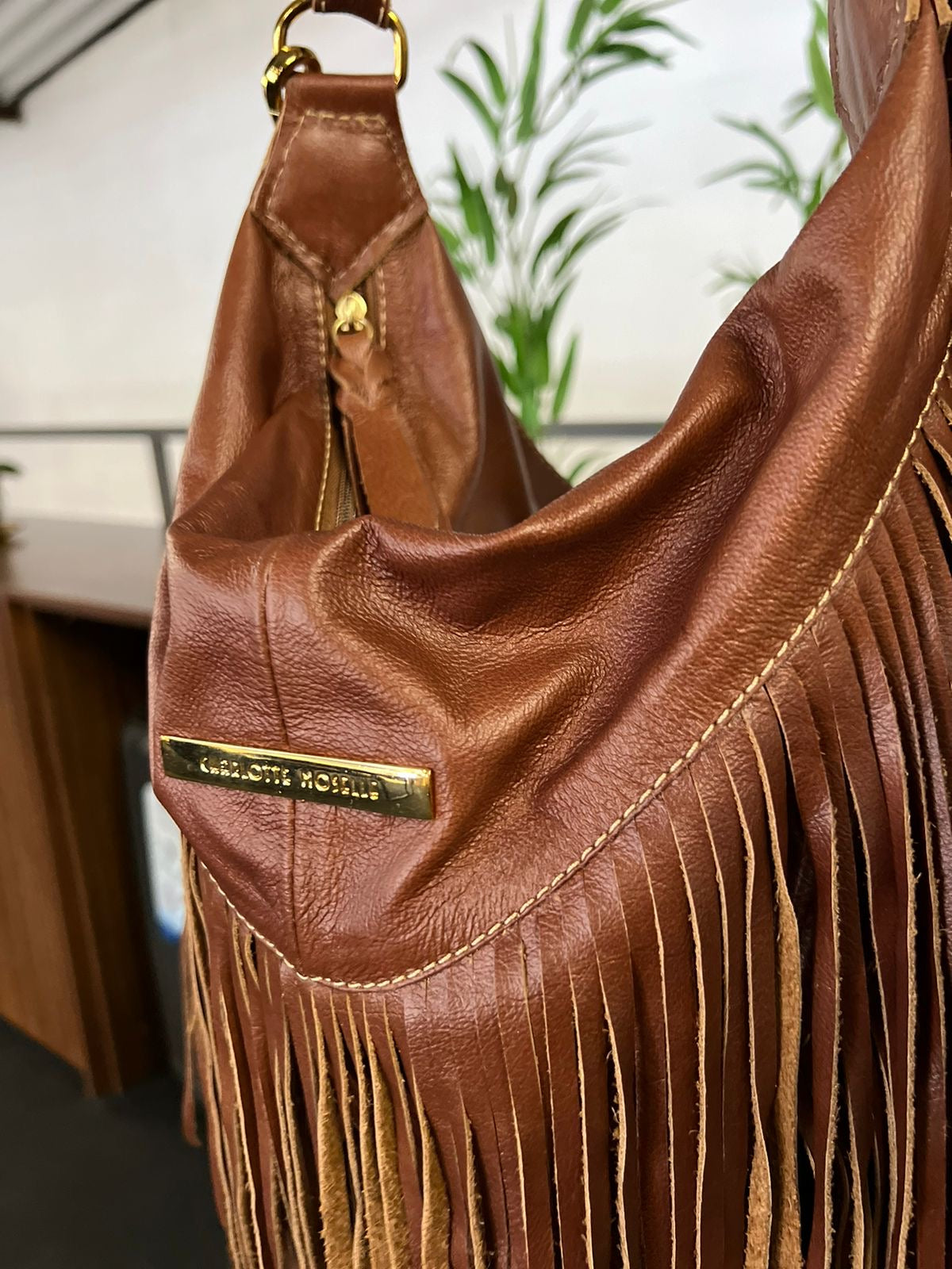 Bolsa SUÉCIA em couro legítimo