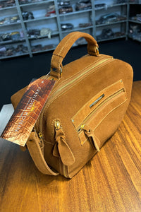 Bolsa SUÍÇA em couro legítimo