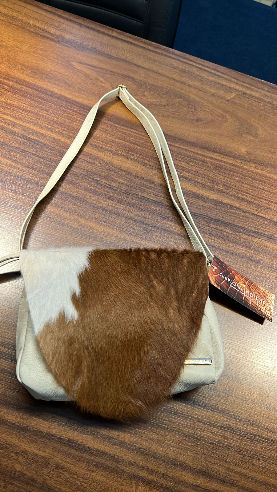 Bolsa CARTEIRO LIVERPOOL em couro legítimo