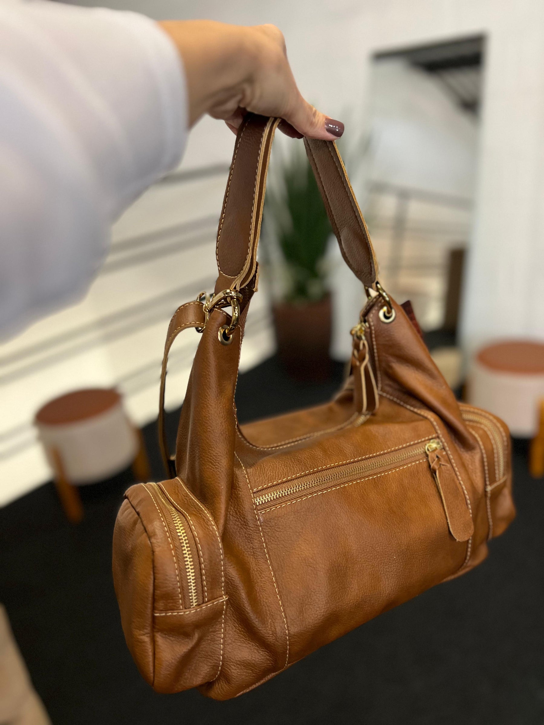 Lançamento! Bolsa HAVANA em couro legítimo