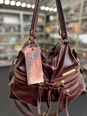 Bolsa ESPANHA em couro legítimo