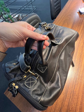 Mala/Mochila ATLAS em couro legítimo