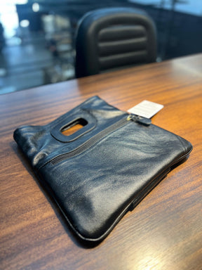 Bolsa Clutch OXFORD em couro legítimo