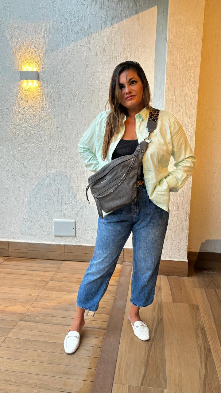 Bolsa IPANEMA em couro legítimo