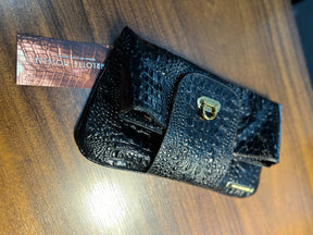Bolsa Clutch OXFORD em couro legítimo