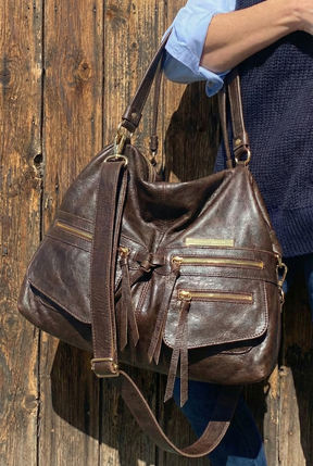 Bolsa ESPANHA em couro legítimo
