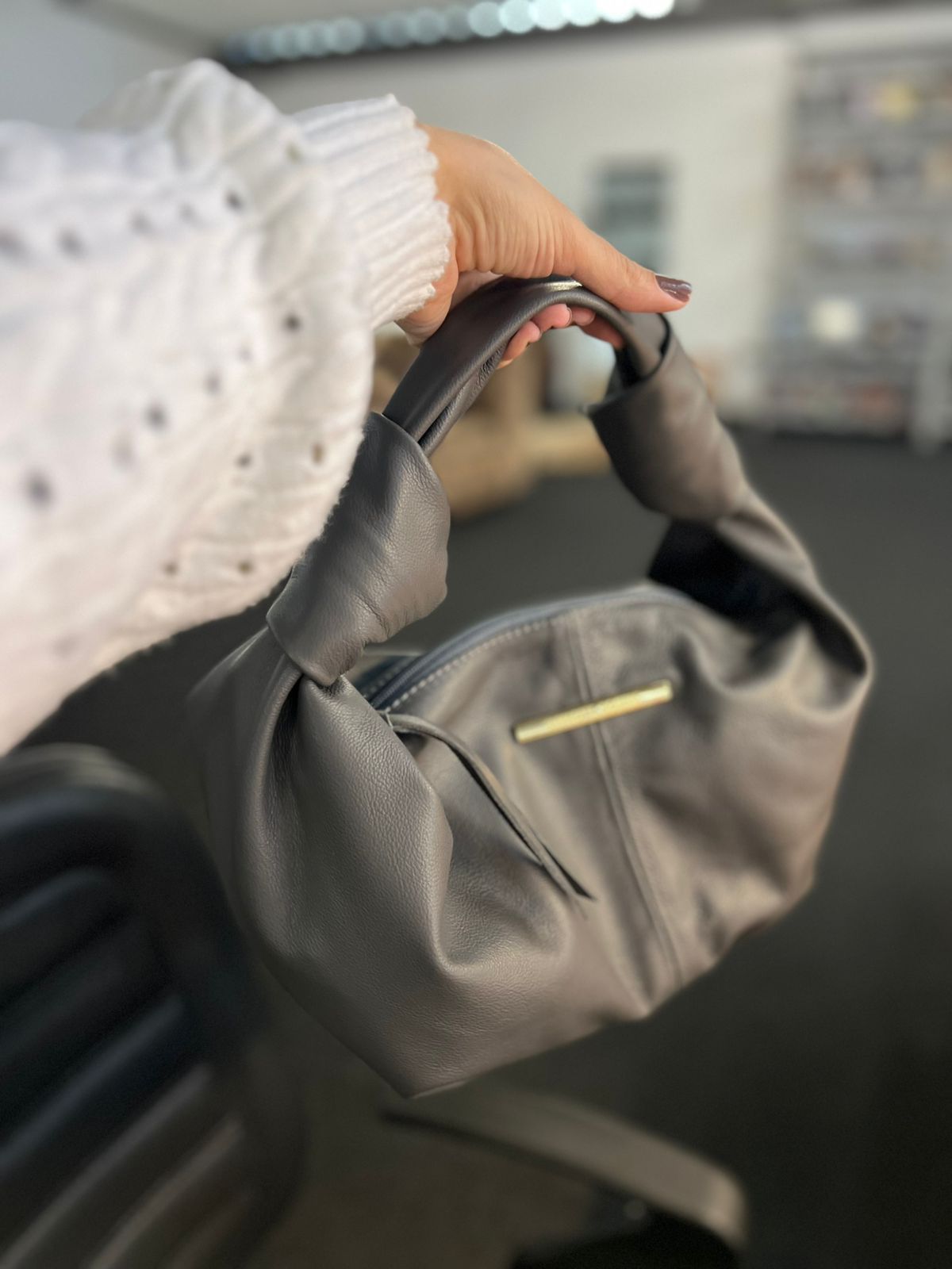 Bolsa LEBLON em couro legítimo (Lançamento!)