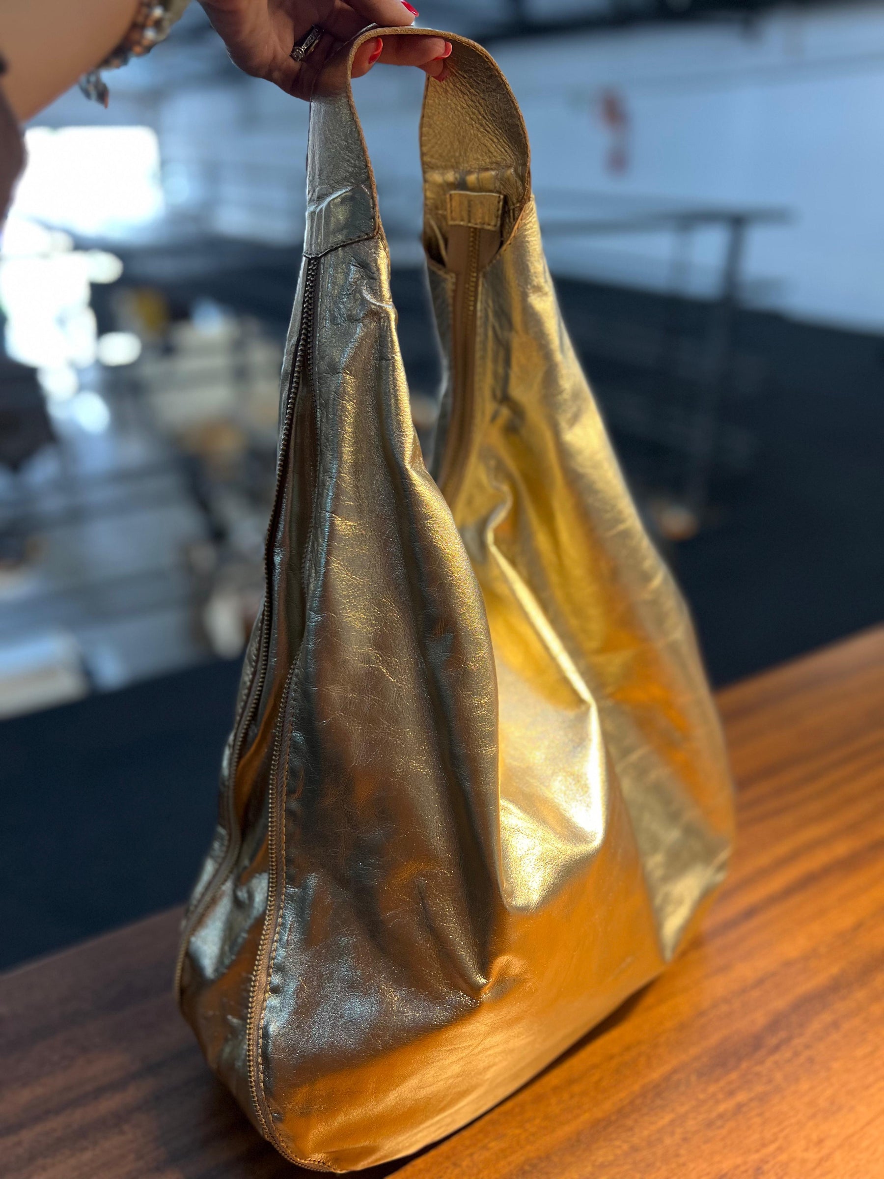 Bolsa BANGKOK em couro legítimo