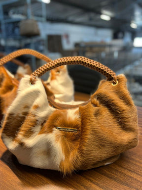Bolsa MORGANA em couro legítimo