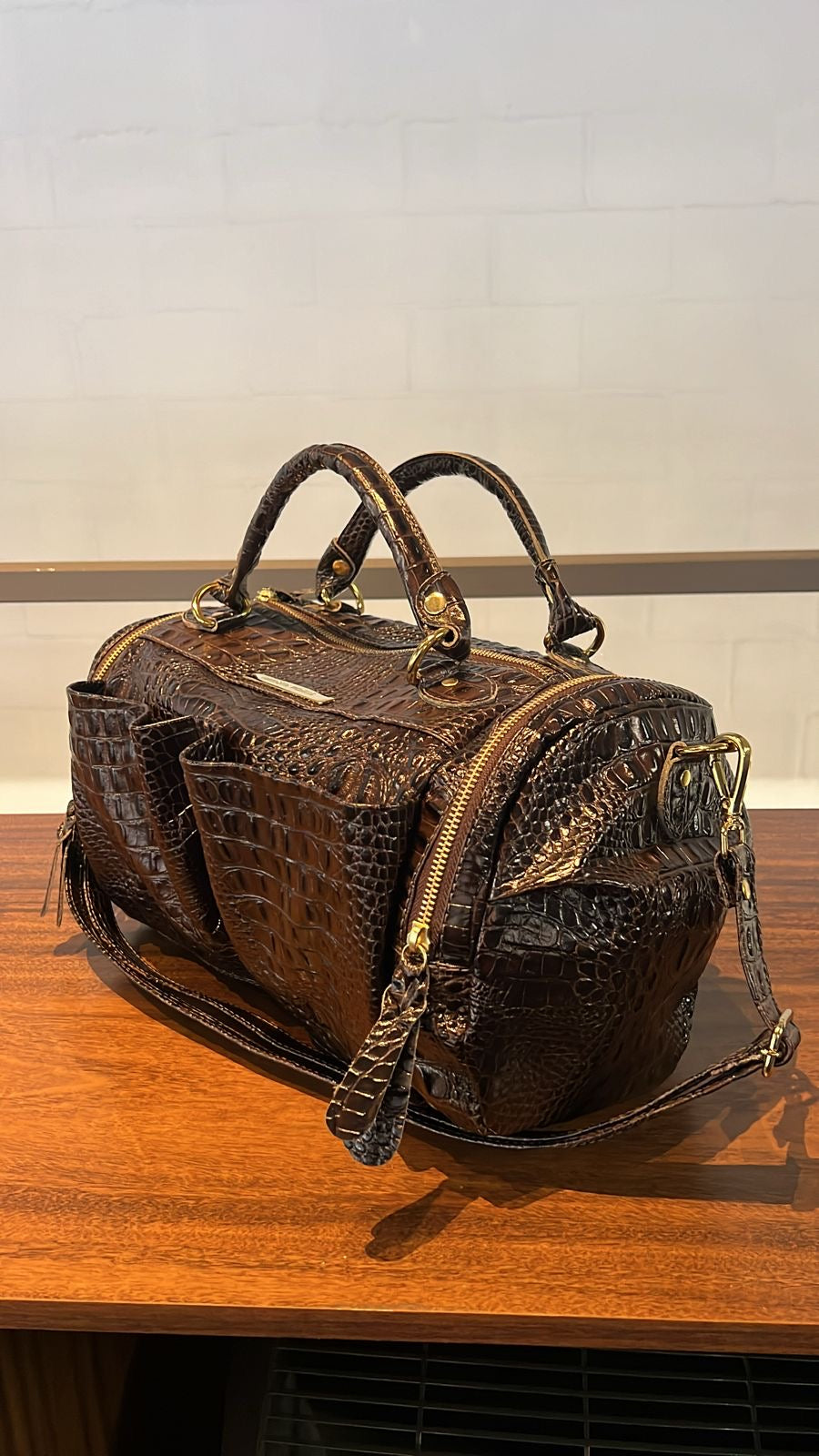 Bolsa DINAMARCA em couro legítimo