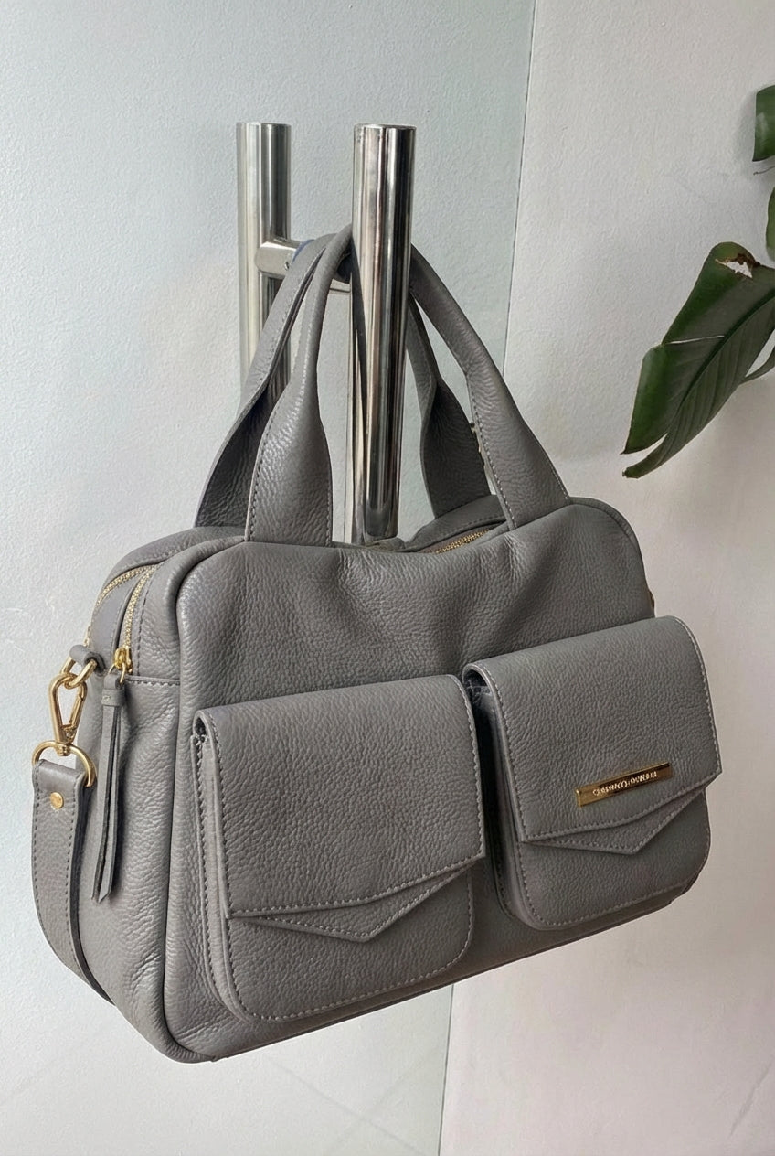 Bolsa COPENHAGEN em couro legítimo