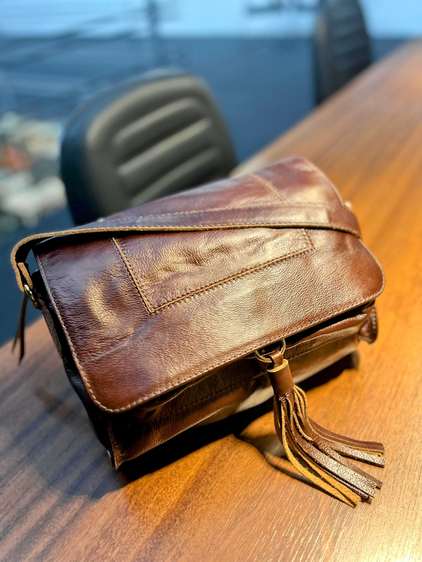 LANÇAMENTO! Bolsa MARROCOS em couro legítimo